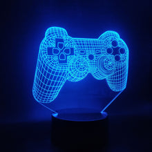 Load image into Gallery viewer, Gamepad 3D night light
