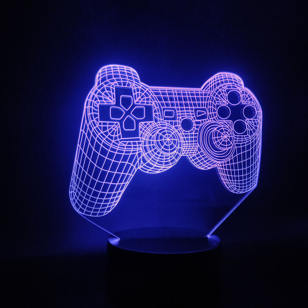 Gamepad 3D night light