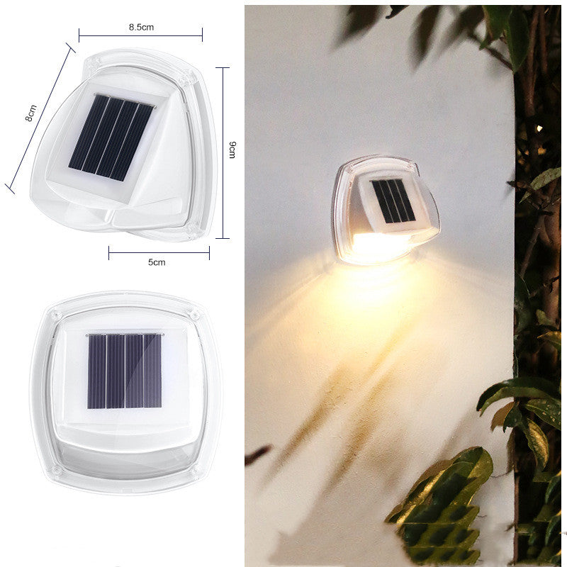 Outdoor Solar Garden Wall Lamp